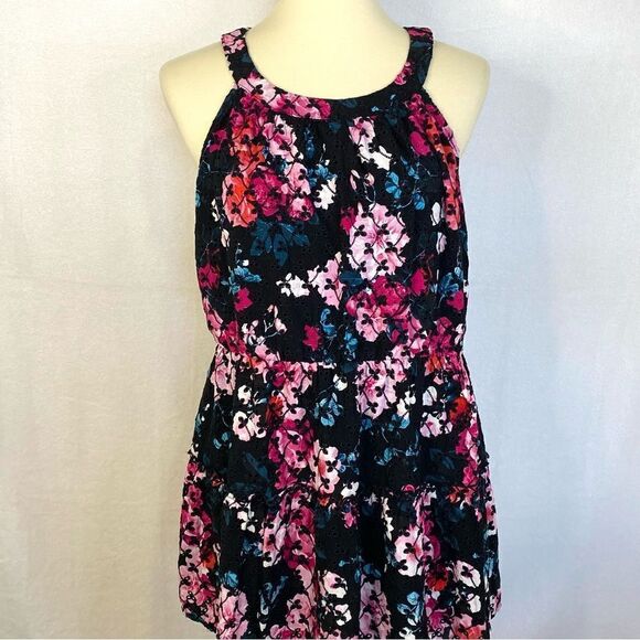 TORRID BABYDOLL EYELET TIERED TOP NWOT - Picture 2 of 15